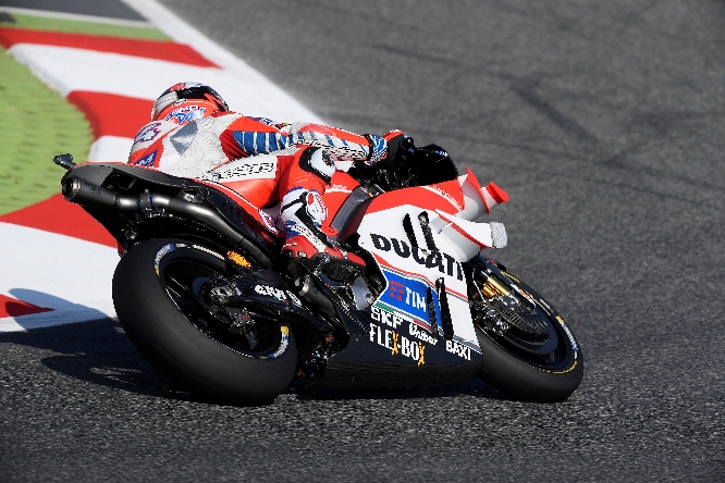 Dovizioso Test Barcellona 2016