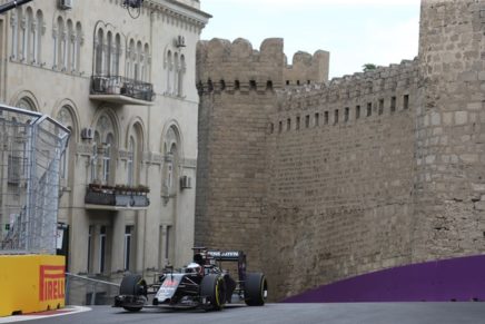 European Grand Prix, Baku 16 - 19 June 2016 Fernando Alonso (ESP) McLaren MP4-31 Baku Europe GP prove libere