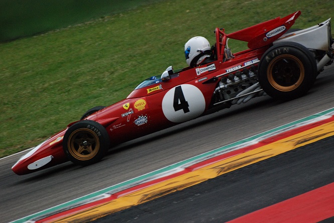 Ferrari 312B 1970 in pista Minardi Historic Day 2016