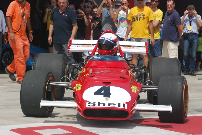 Ferrari 312B Paolo Barilla Minardi Historic Day foto 2