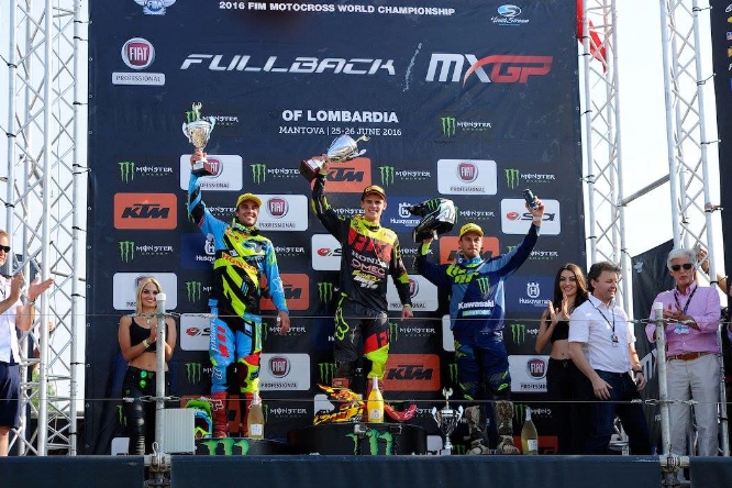 Podio MXGP Lombardia