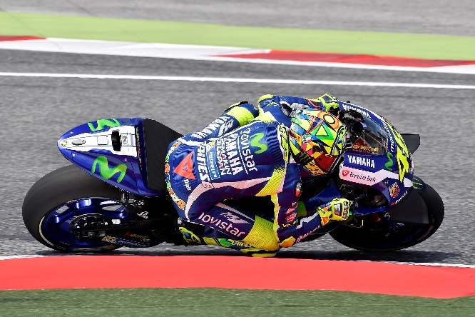 Test Barcellona 2016 Vale Rossi