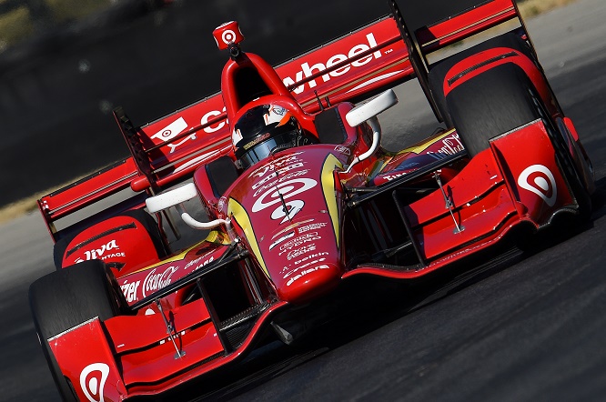 IndyCar Rosenqvist test Mid Ohio 2016