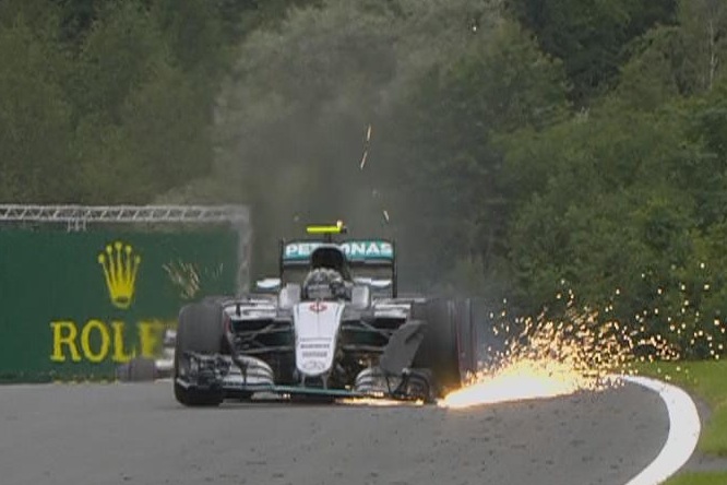 Mercedes Rosberg dopo incidente con Hamilton Austria 2016