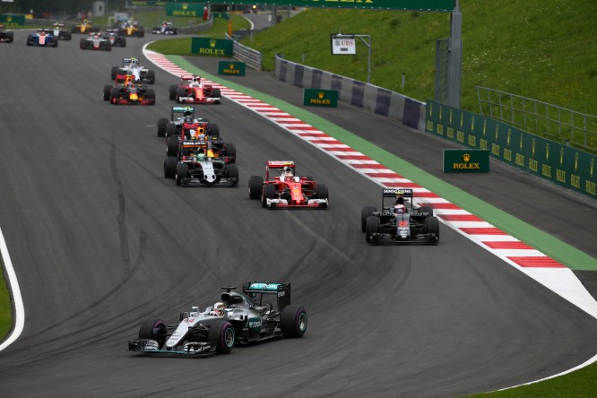 Austrian Grand Prix, Red Bull Ring 30 June - 3 July 2016