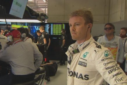 Rosberg post incidente libere GP Austria 2016