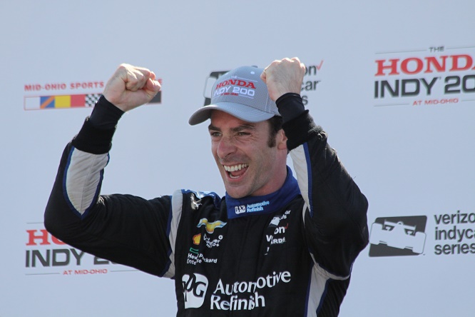 Pagenaud podio Mid Ohio IndyCar 2016