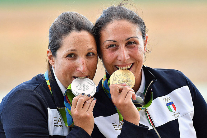 Rio 2016 | L’Italia rialza la testa, doppietta da sogno nello skeet donne