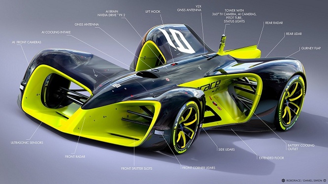 Roborace Scheda tecnica