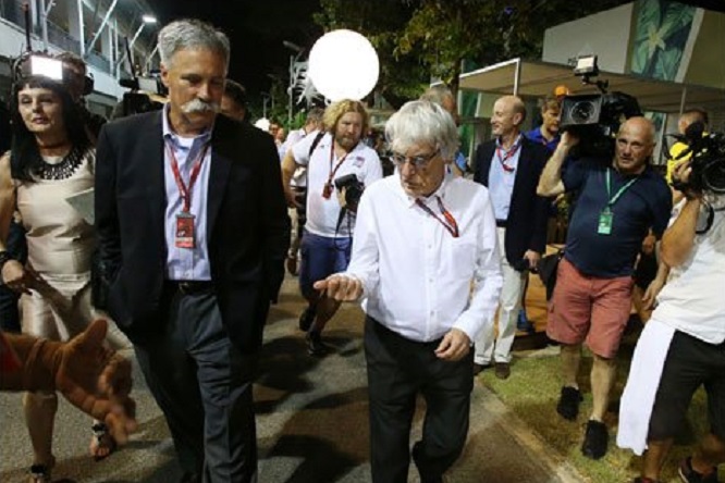 F1 | Si profila un braccio di ferro fra Ecclestone e Carey