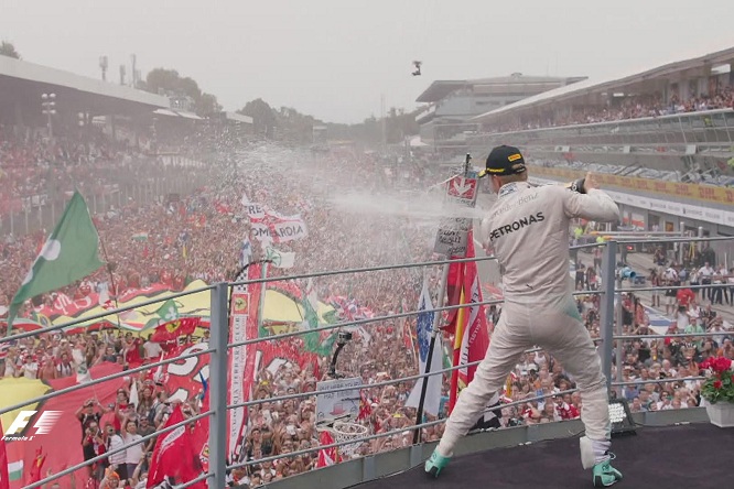 F1 GP Italia Monza Rosberg Podio