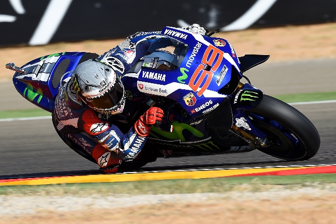 MotoGP | Lorenzo: “Contento per il terzo posto, ma è un weekend difficile”