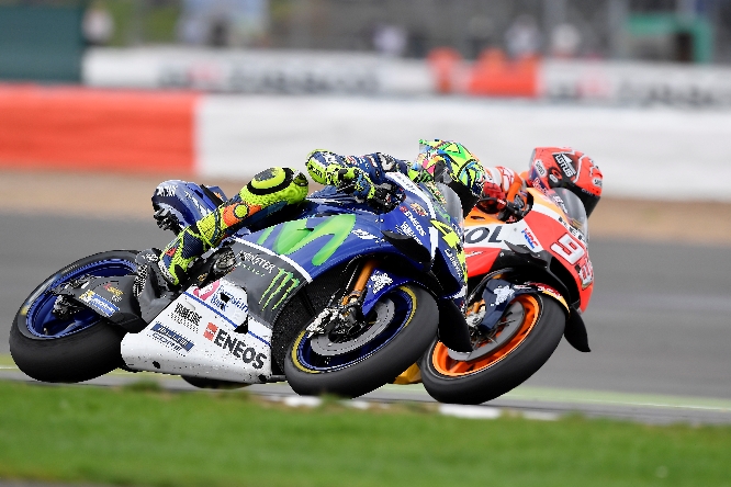 Marquez Rossi British GP 2016