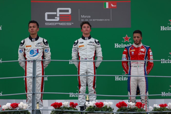 GP3 series Monza, Italy 02 - 04 September 2016