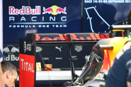 Red Bull ala posteriore GP Italia 2016