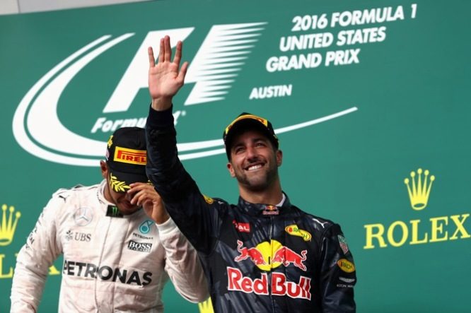 Ricciardo punta al podio di Austin e non pensa alla Renault