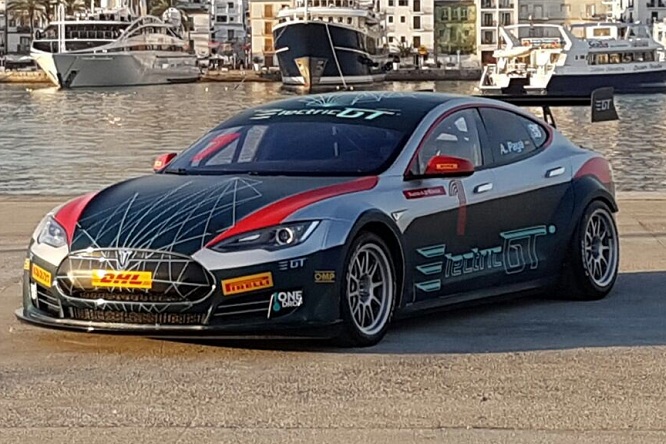 Tesla Model S P85+ Electric GT Championship