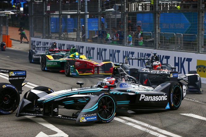 Formula E Jaguar Evans