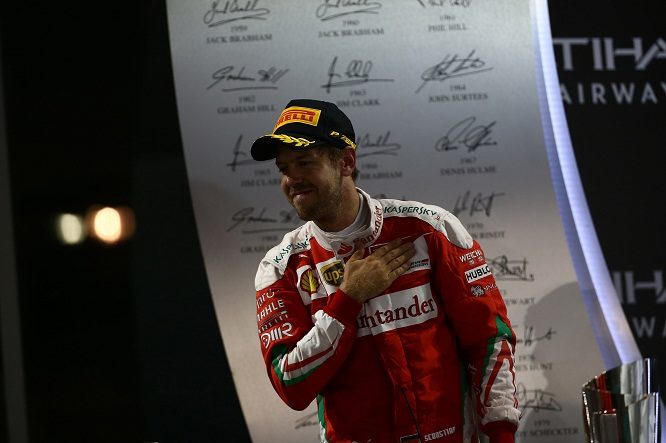 Vettel Ferrari Abu Dhabi Grand Prix, UAE 24 - 27 November 2016