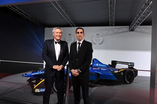 2016 FIA Prize Giving - Formula E - Renault - Buemi