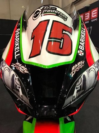 Alex De Angelis Kawasaki Pedercini Racing 2017