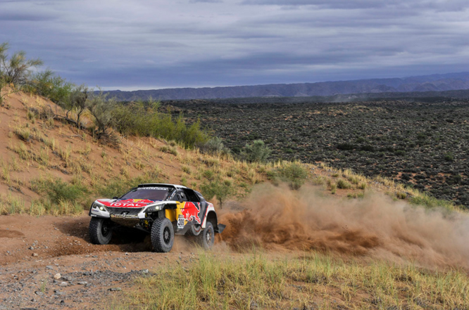 Loeb Dakar 2017 Peugeot
