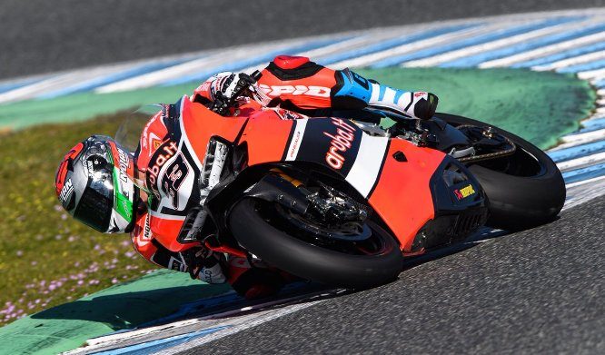 Marco Melandri Test Jerez 2017