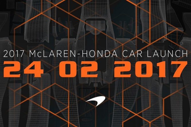 McLaren logo lancio MP4-32 2017