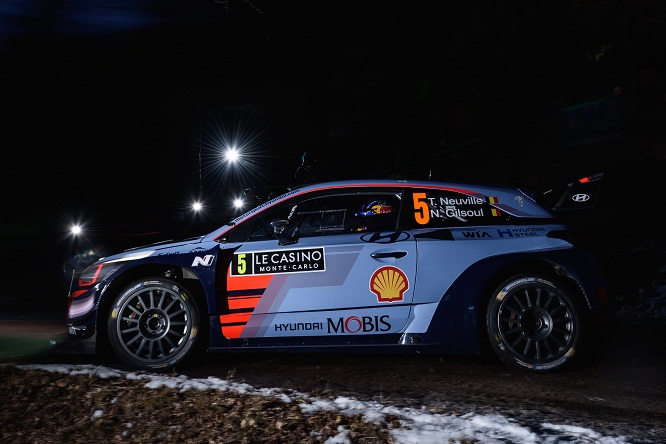 WRC | Rally Monte Carlo: Neuville primo leader. 2° Ogier