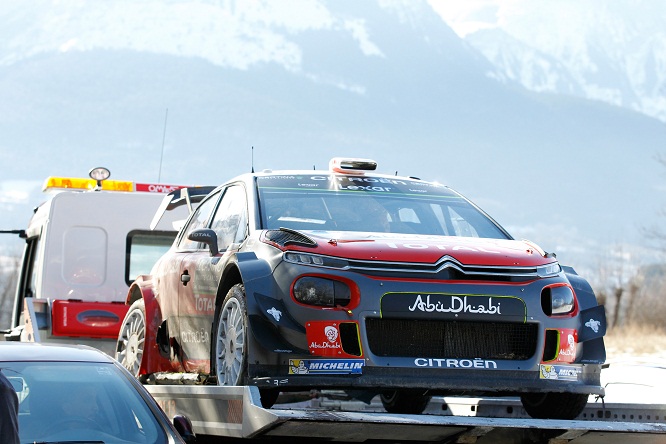 Citroen C3 Meeke WRC Rally Monte Carlo 19 - 22 January 2017