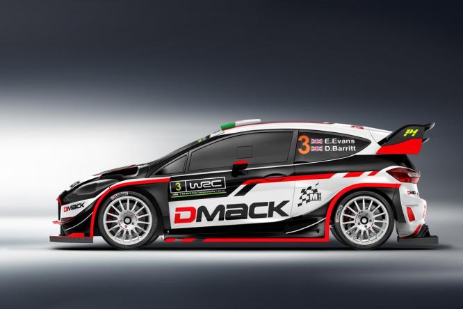 evans dmack fiesta wrc 2017