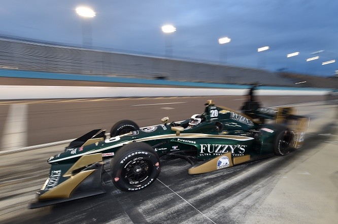 Carpenter IndyCar test Phoenix 2017 day 2