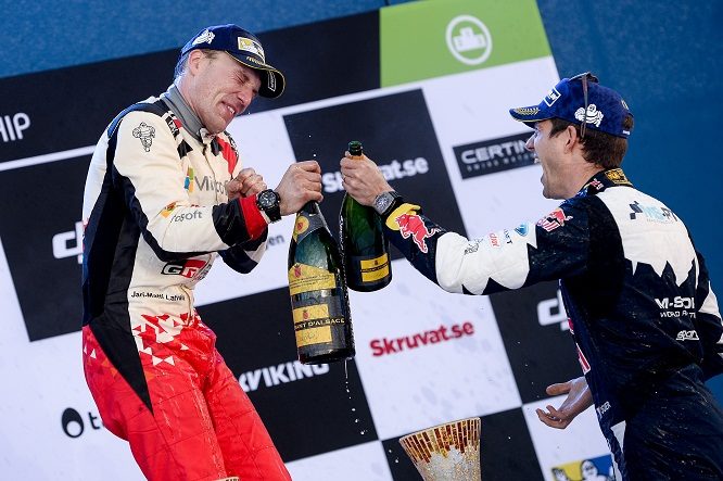 Latvala Ogier Rally Svezia FIA WORLD RALLY CHAMPIONSHIP 2017 - WRC SWEDEN