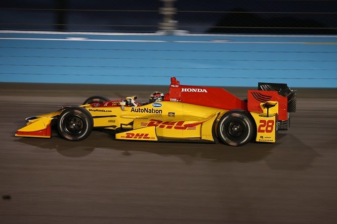 Hunter-Reay IndyCar test Phoenix 2017