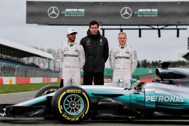 Mercedes W08 Launch 23 February 2017