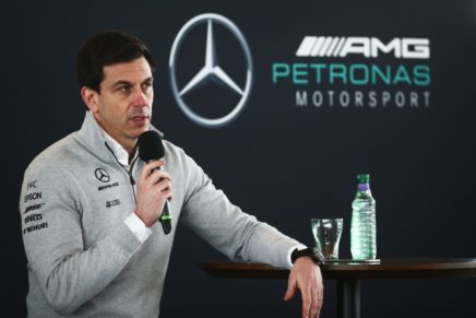 Mercedes W08 Launch 23 February 2017