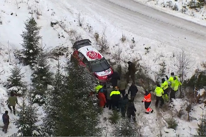 WRC Rally Svezia 2017 Citroen Meeke PS14