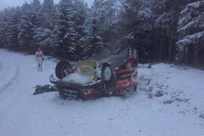 WRC | Citroen, Meeke prende le misure al Rally Svezia