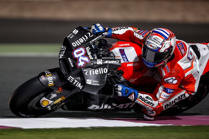MotoGP | Ducati: Dovizioso in pista col cupolino “spaziale”
