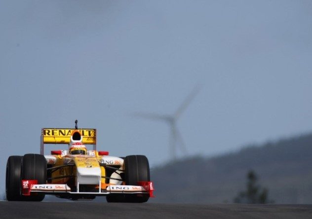 Alonso test Portimao 2009 Renault