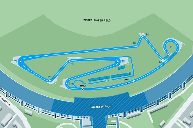 Circuito ePrix Berlino 2017 Formula E