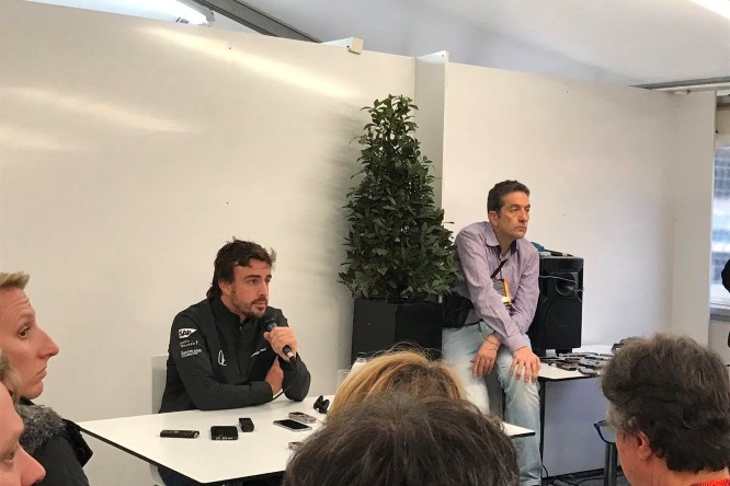 Conferenza Alonso Test 2017