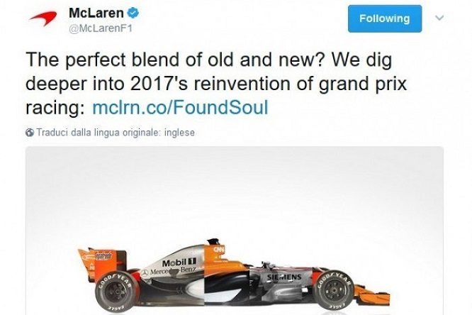 McLaren Tweet