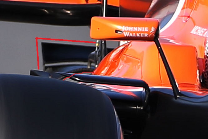 McLaren monkey seat Test Barcellona 2 2017