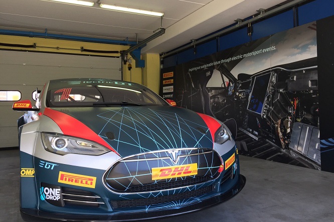 Vallelunga 2017 Tesla Electric GT