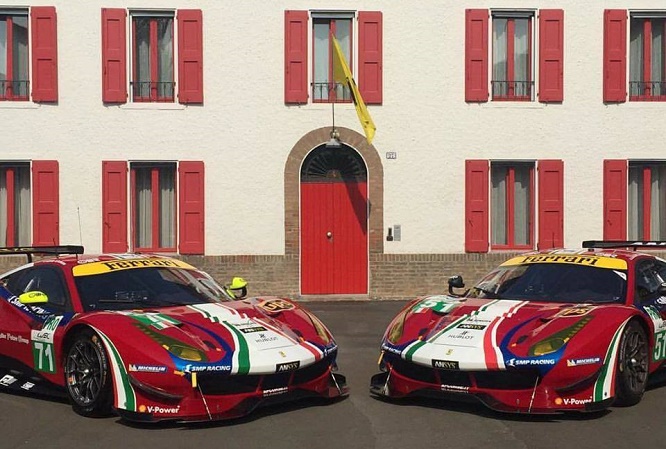 WEC Nuova Livrea Ferrari 488 GTE AF Corse 2017