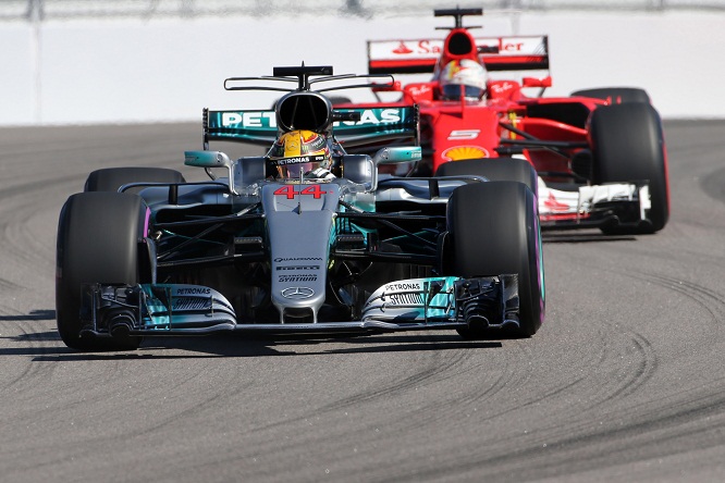 Hamilton Vettel Russian Grand Prix, Sochi 27 - 30 April 2017