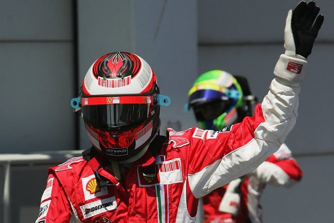 Raikkonen Massa Magny Cours 2008