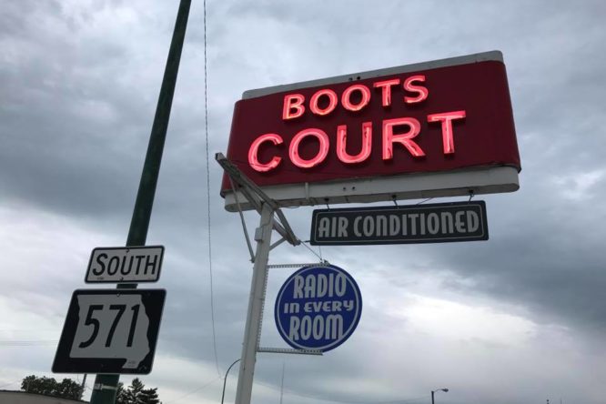 Boots Saiu Route 66