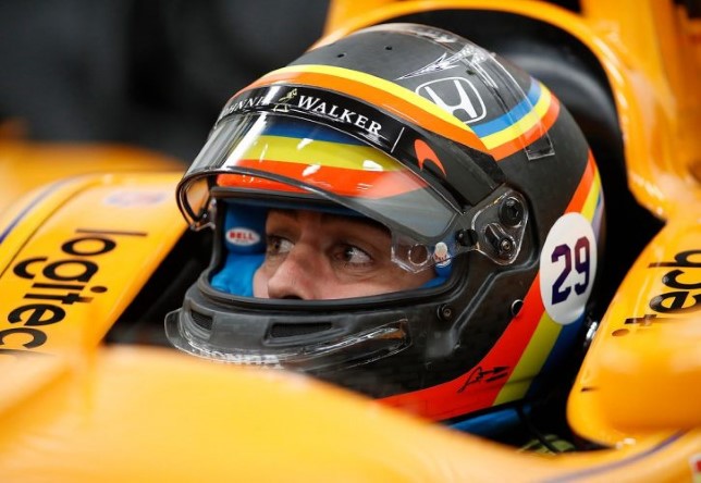 Casco Alonso Indianapolis